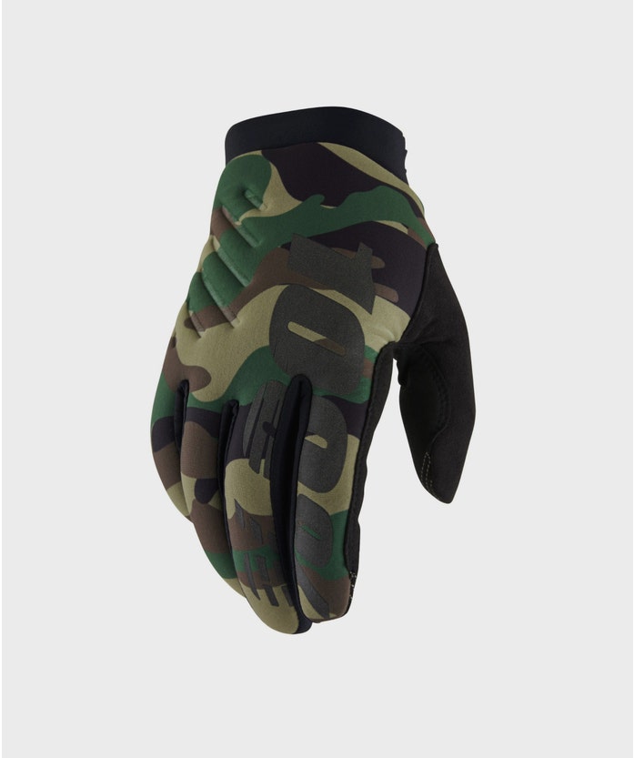 100% Brisker Cold Weather Glove Camo