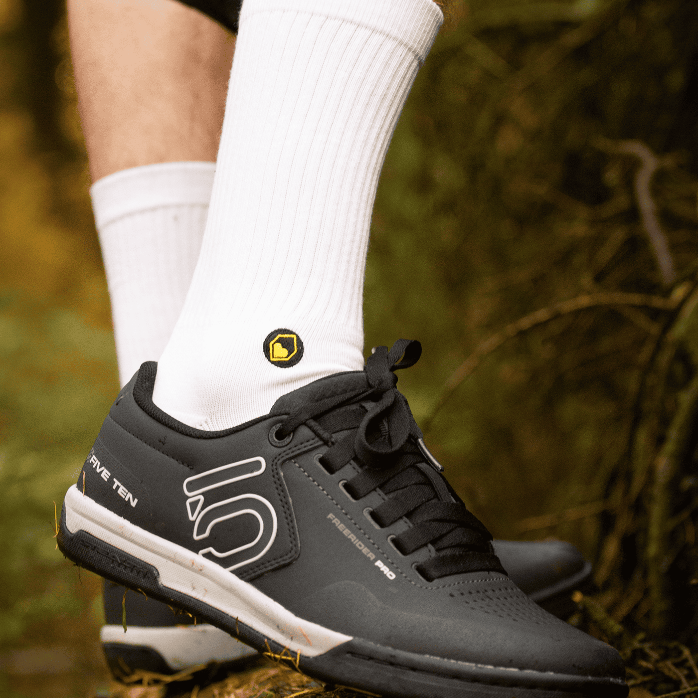 Burgtec Everyday Crew Socks White