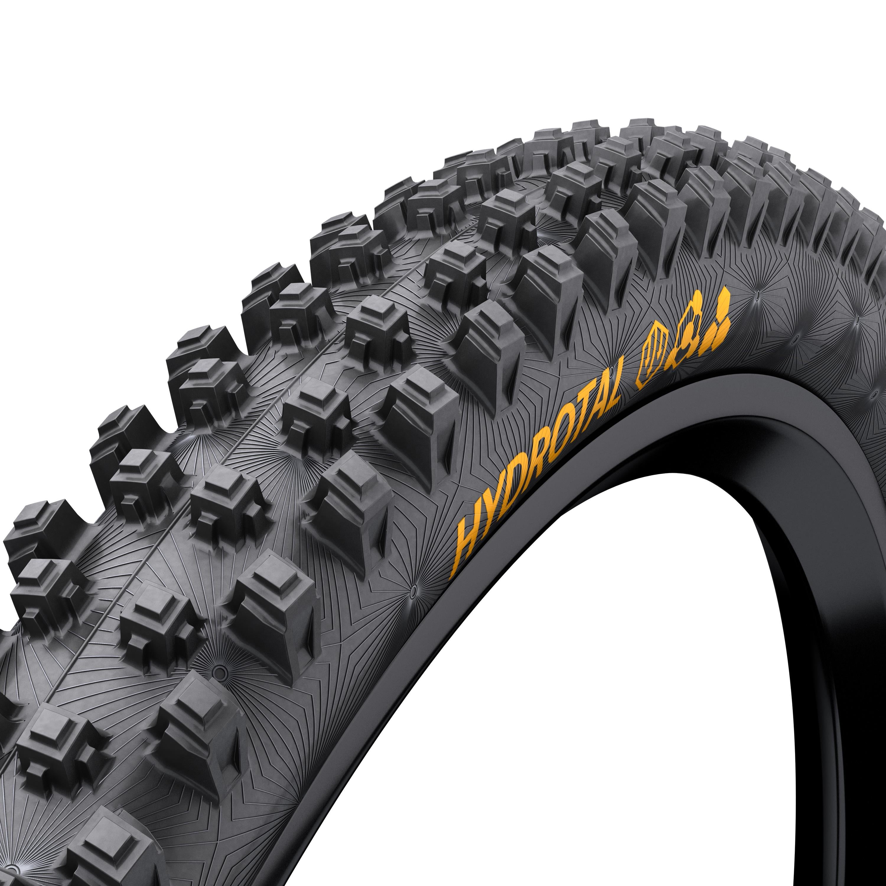 Continental Hydrotal Downhill Tyre Supersoft Tread Pattern