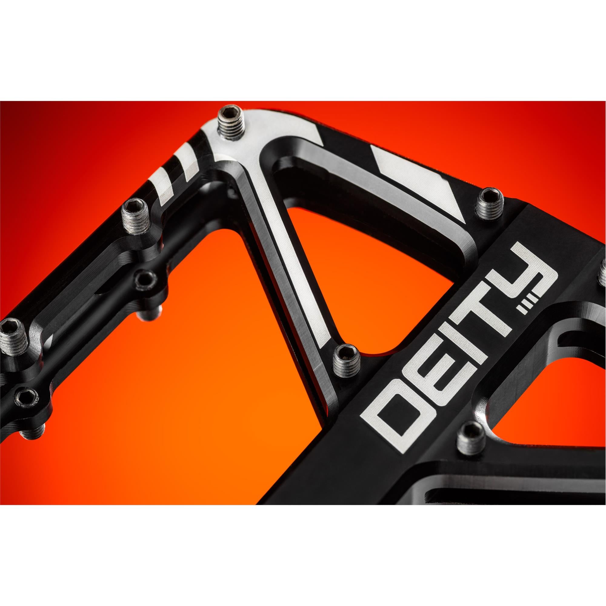 DEITY Supervillain Pedals Black Pins
