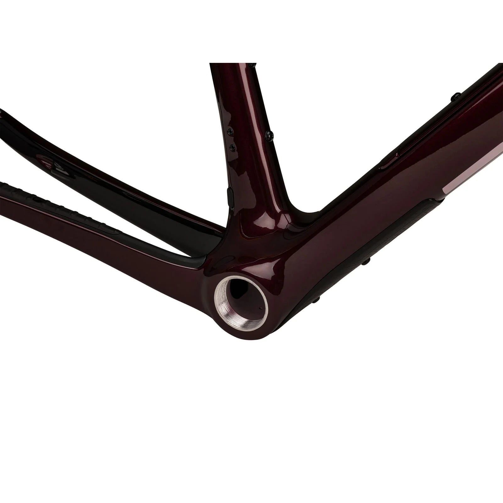 Enve moghollyhock purple frame bottom bracket shell