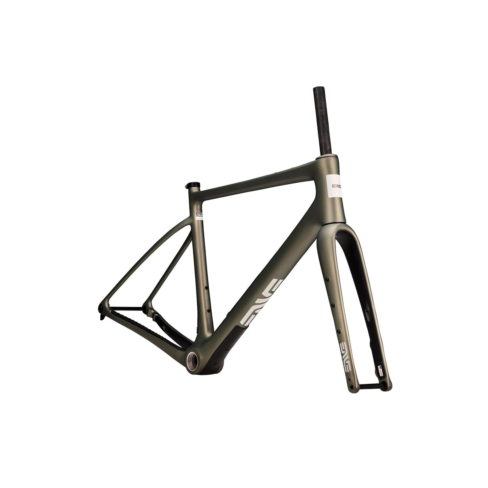 Enve Mog topo green frame no handlebars front view