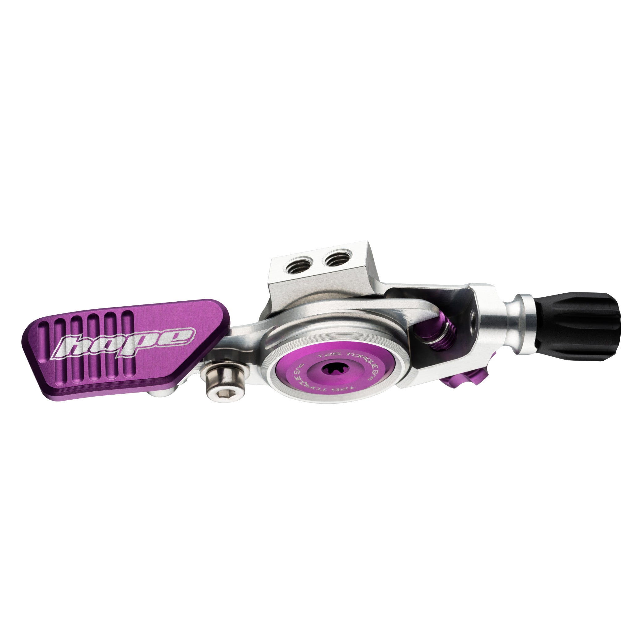 Hope dropper lever silver/purple