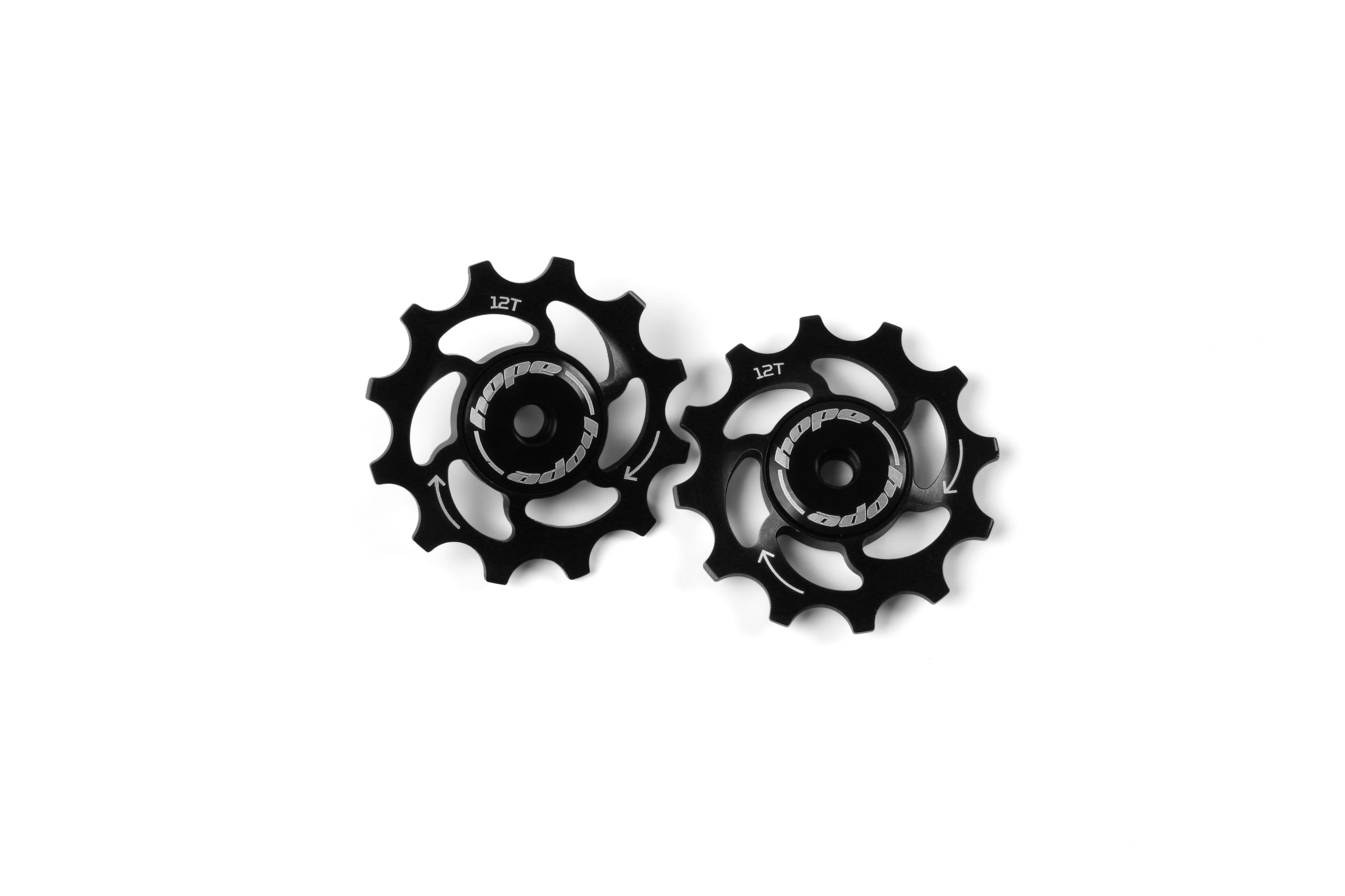 Hope 12 Tooth Jockey Wheels black