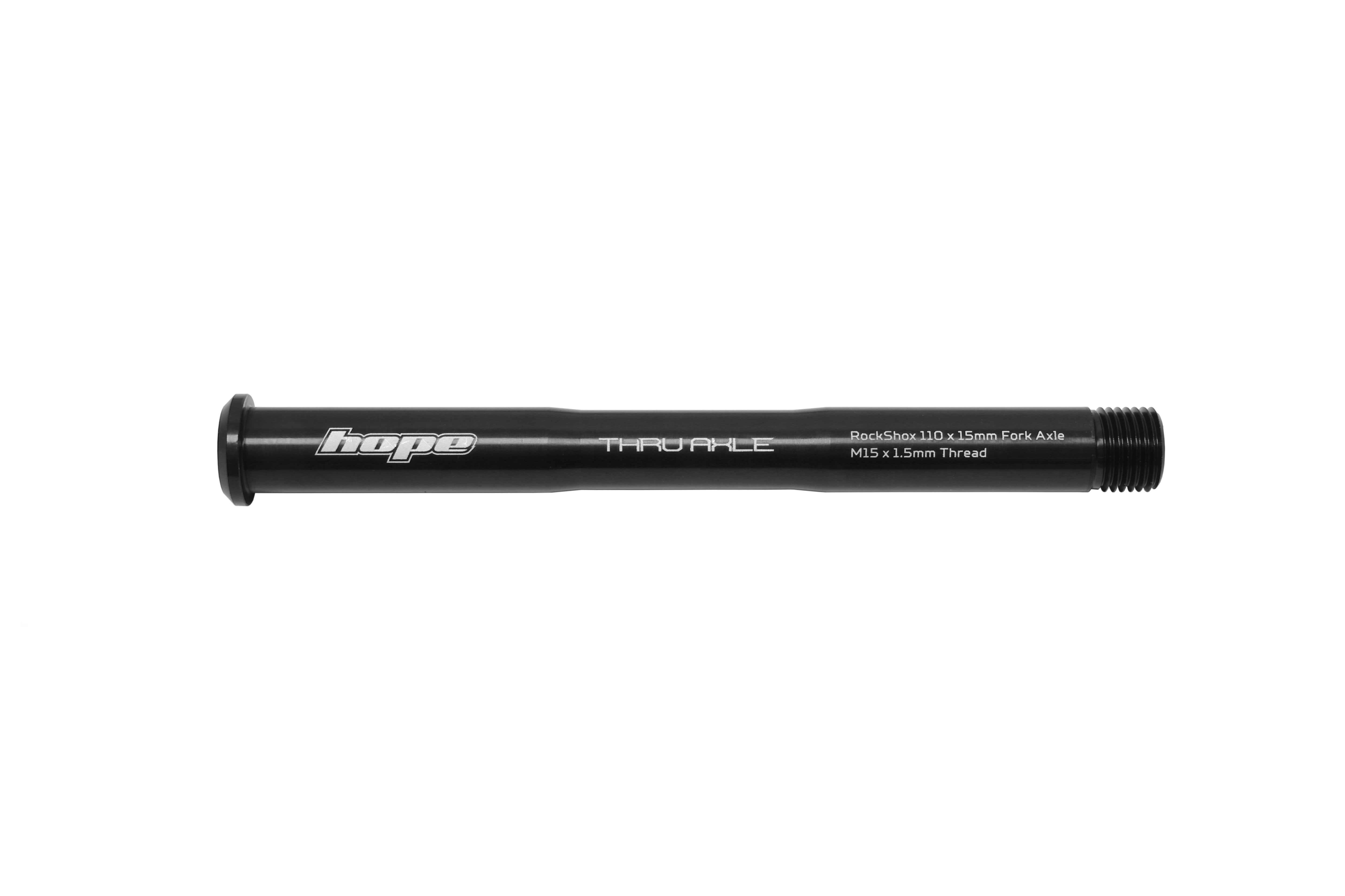 Hope thru axle for rockshox forks in black