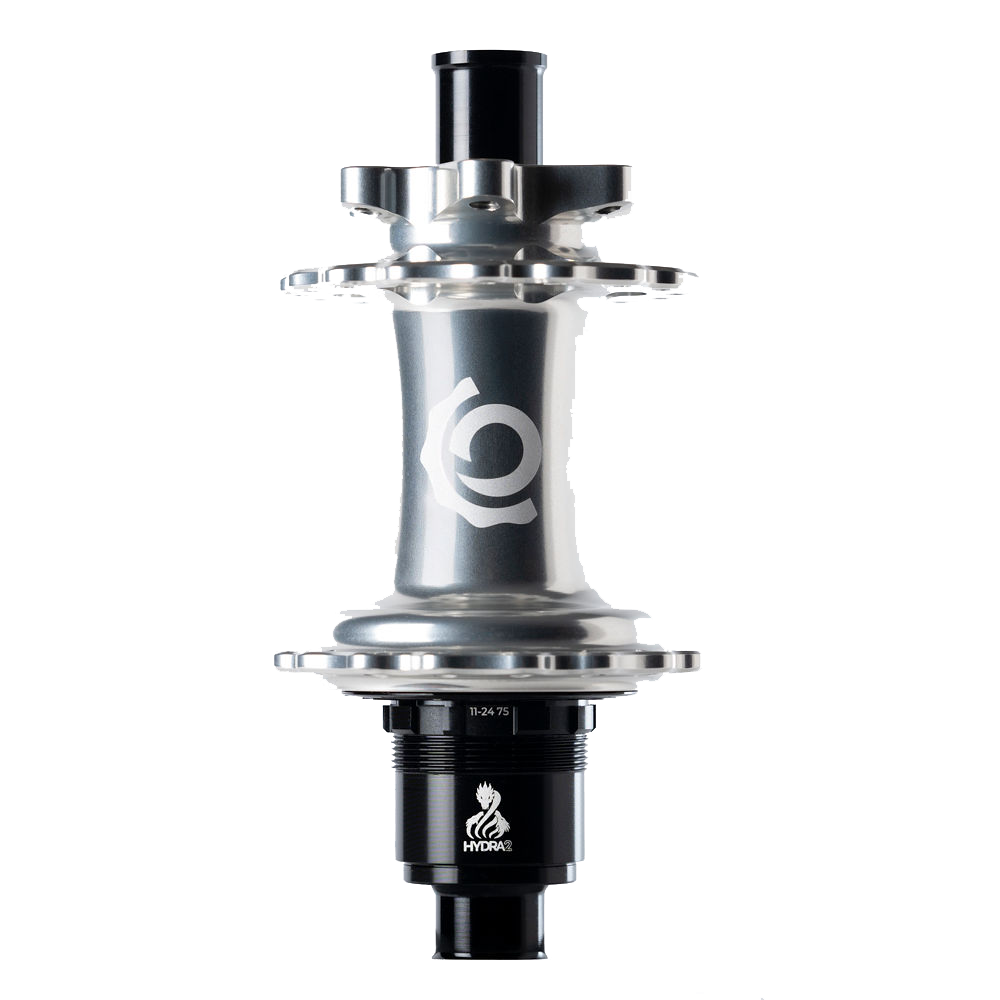 Industry nine hydra 2 6 bolt 28 hole rear silver