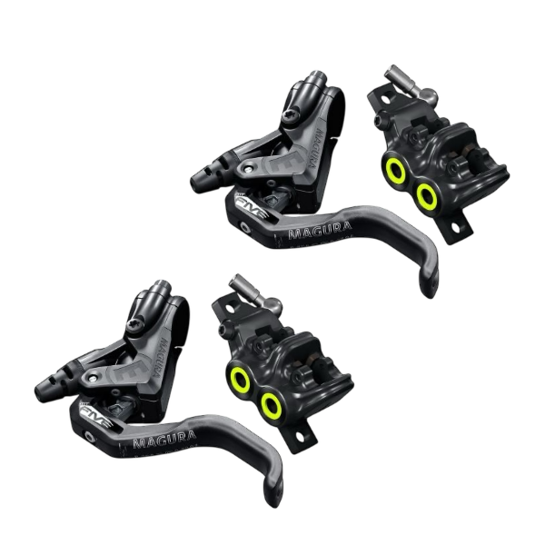 Magura MT5 Pro Hydraulic Disc Brake Pair Inc 203/180 Storm Rotors