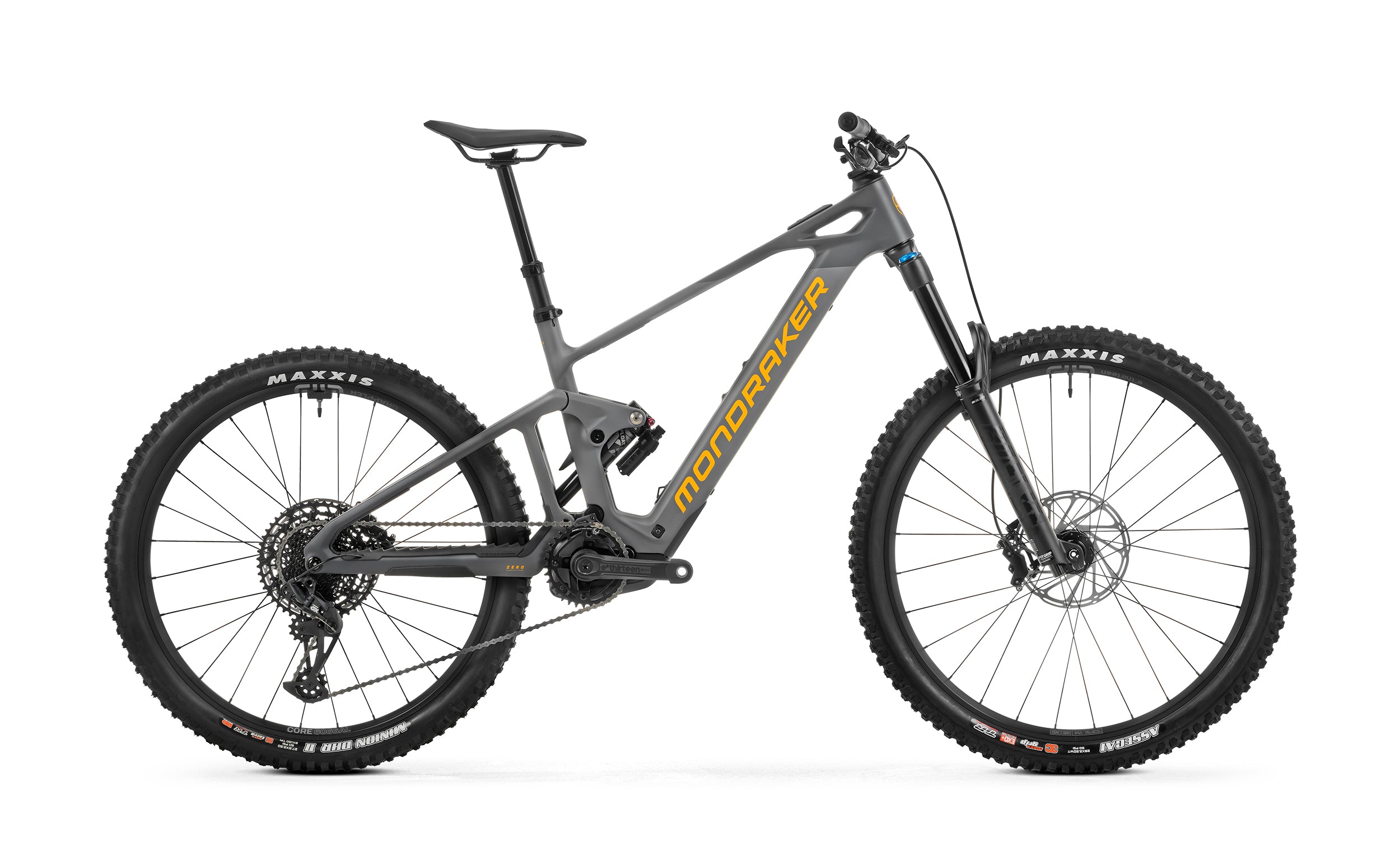 Mondraker dune r nimbus grey side view