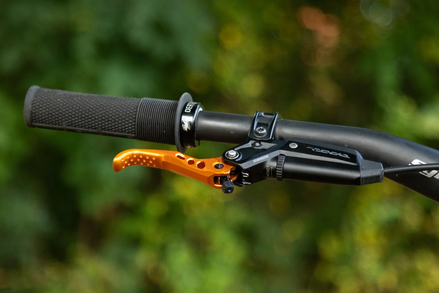 Oak components Sram levers orange
