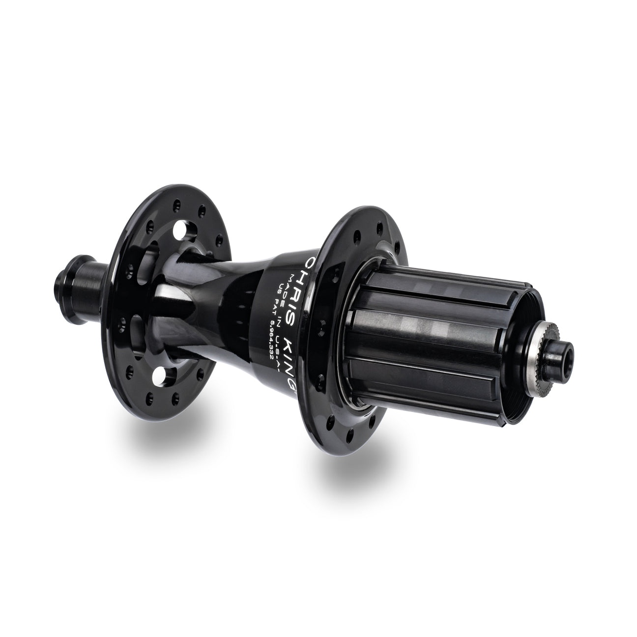 Chris king r45 rear hub in black