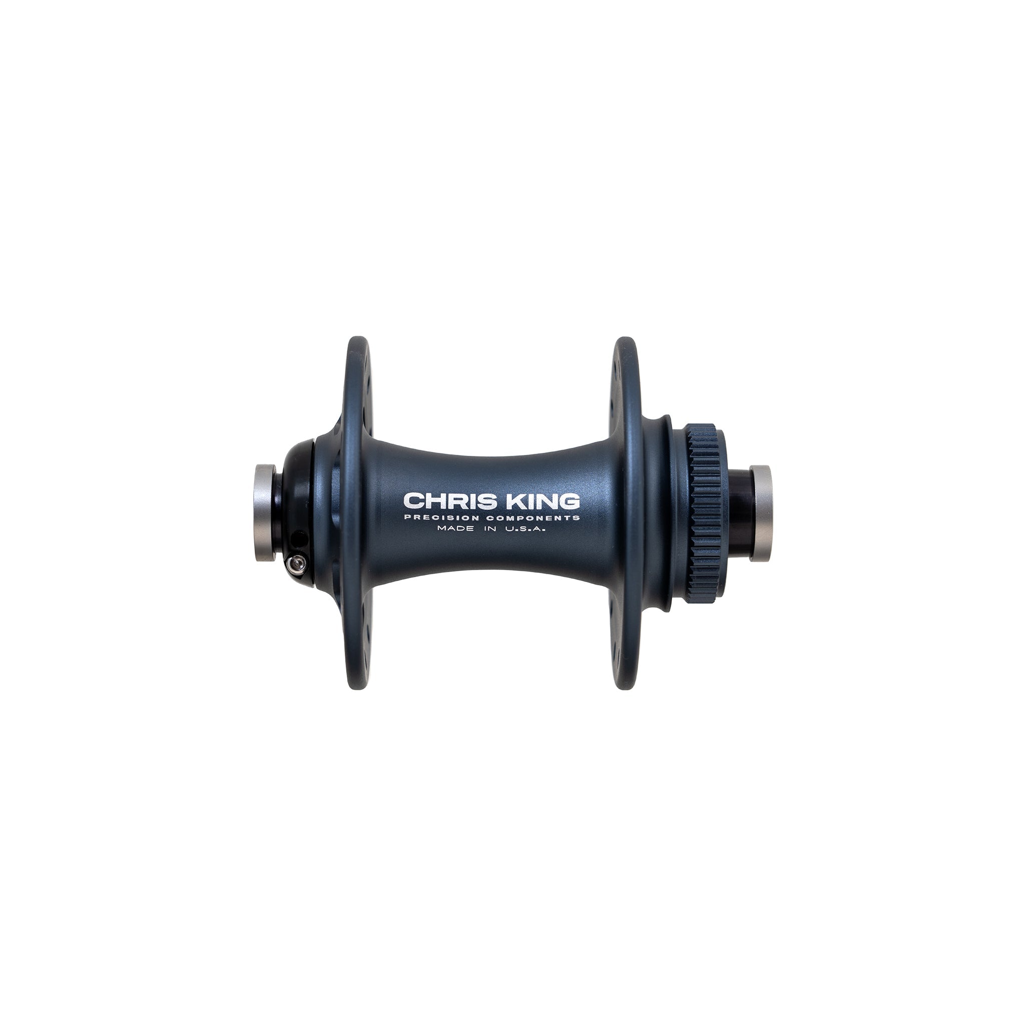 Chris king r4d front hub in midnight blue