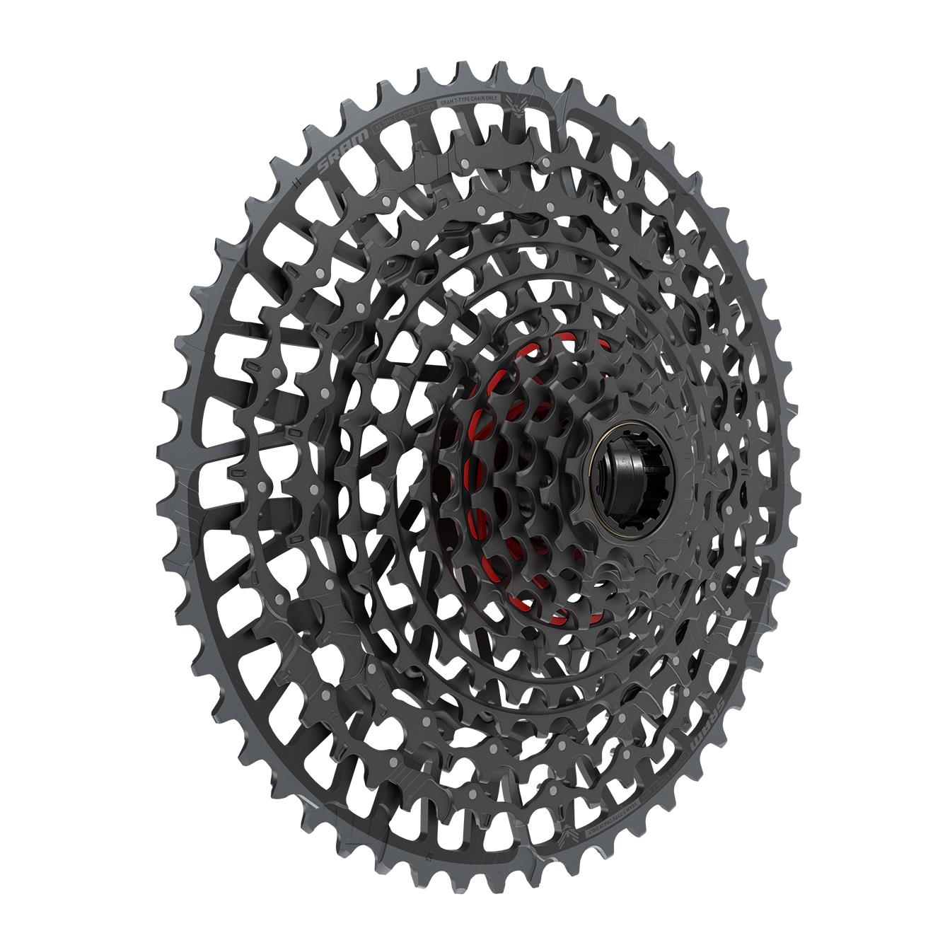 SRAM Cassette XS-1295 T-Type Eagle 12 speed Angled