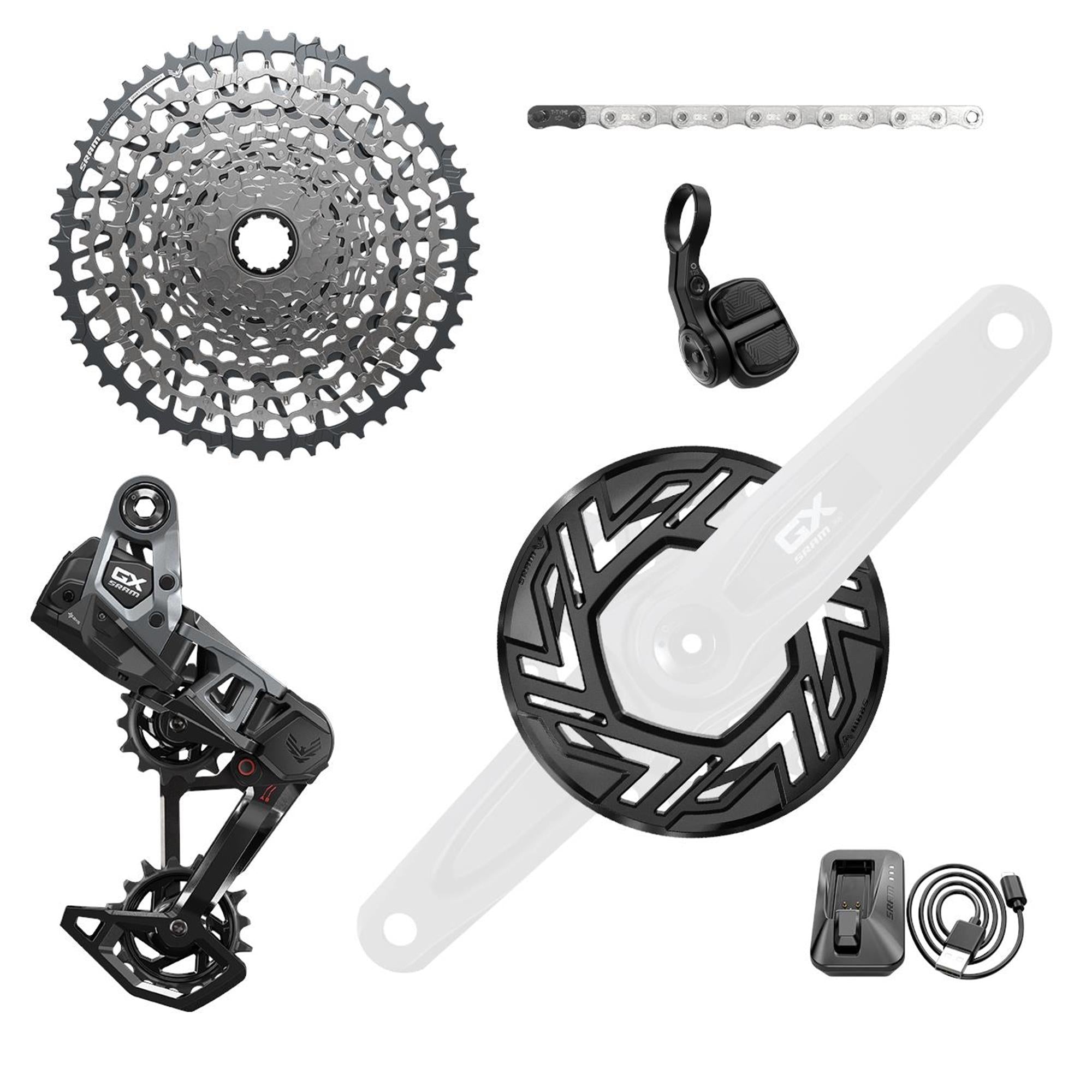 SRAM GX T-Type Eagle E-Mtb 104Bcd Transmission AXS Groupset