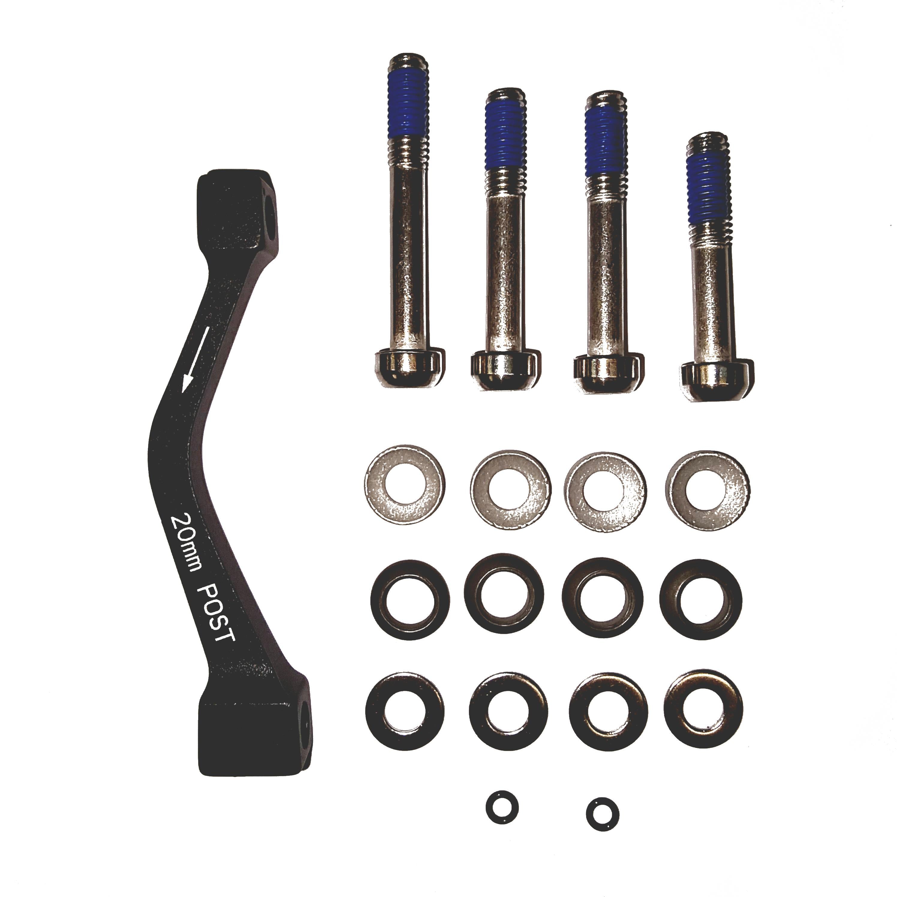 SRAM Post Spacer Set 20 S Front 180/Rear 160