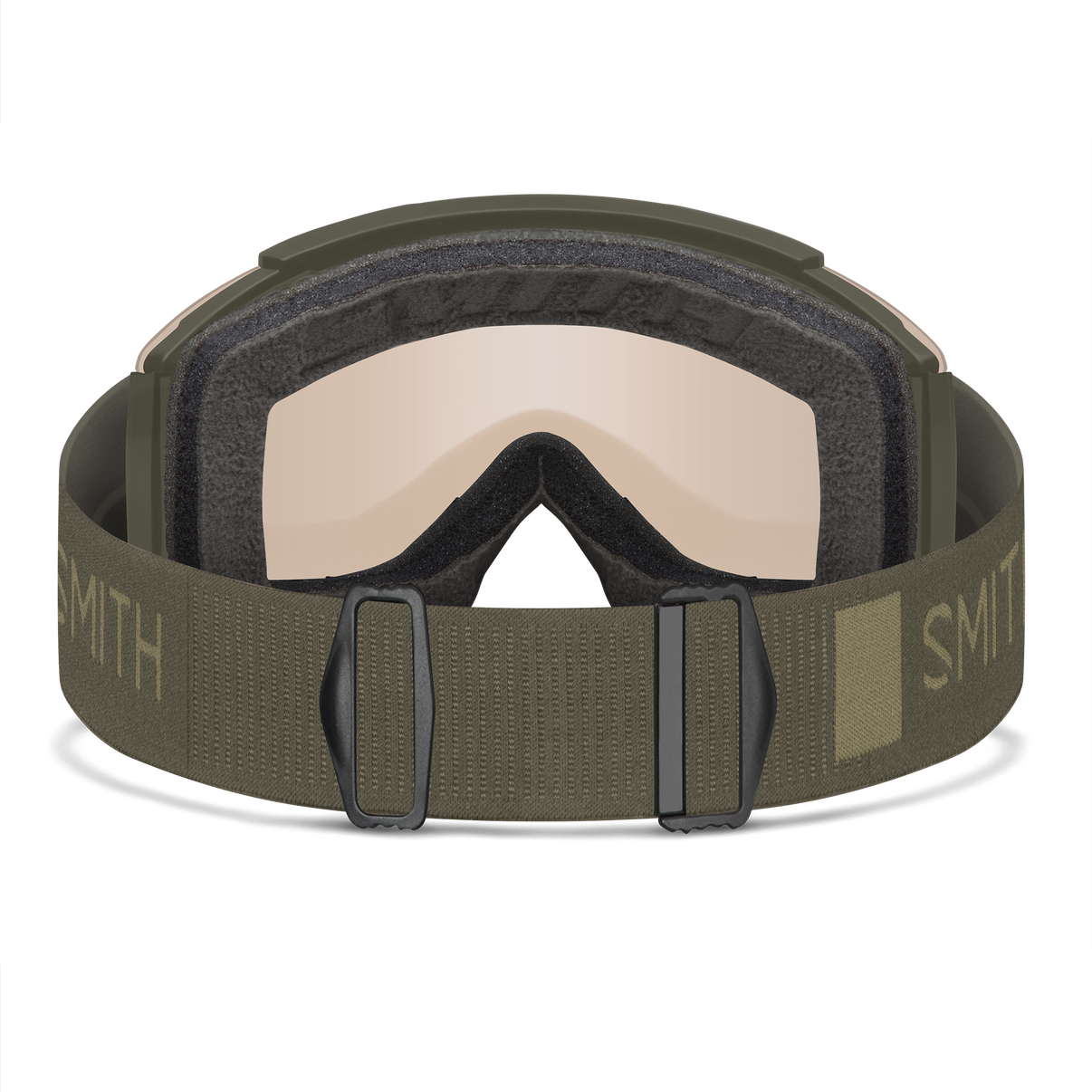 Smith Squad MTB Goggles ChromaPop Amber Low Light Forest Rear