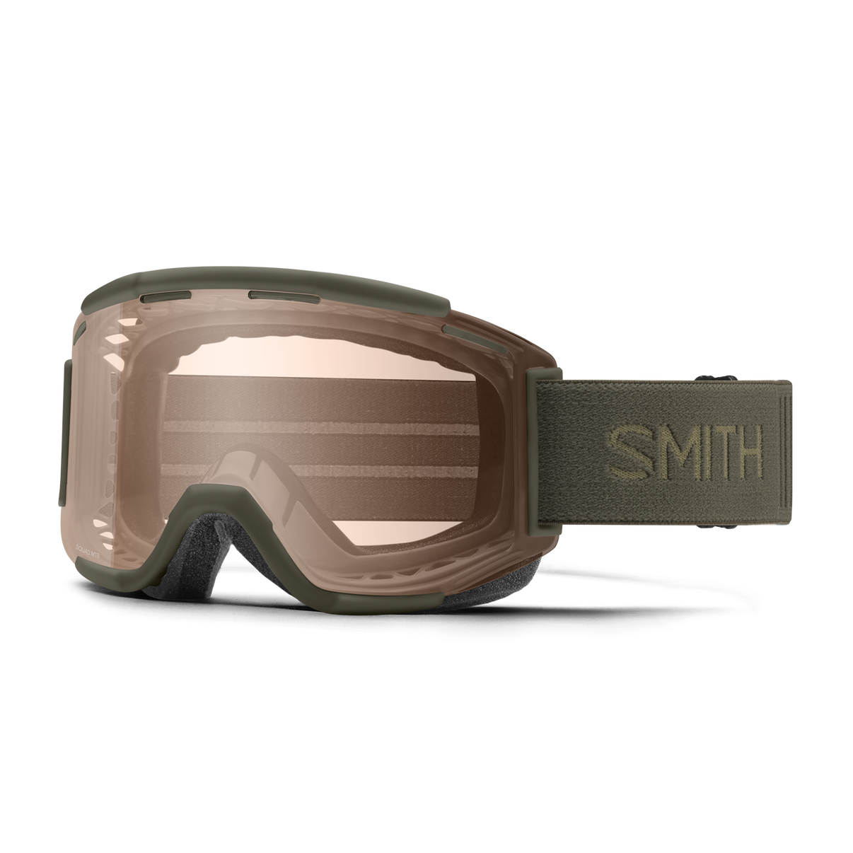 Smith Squad MTB Goggles ChromaPop Amber Low Light Forest