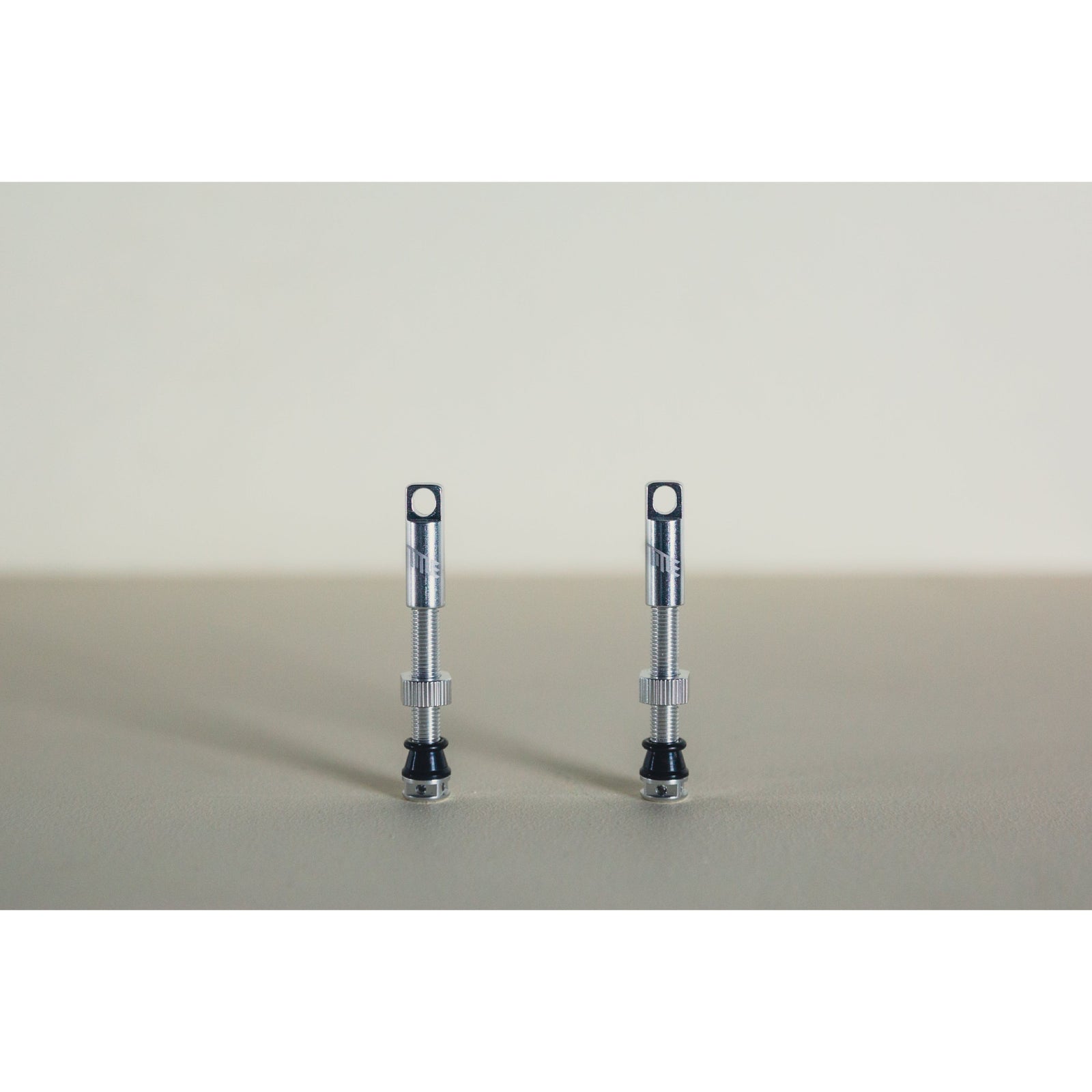 Title MTB Tubeless Valves Set Silver