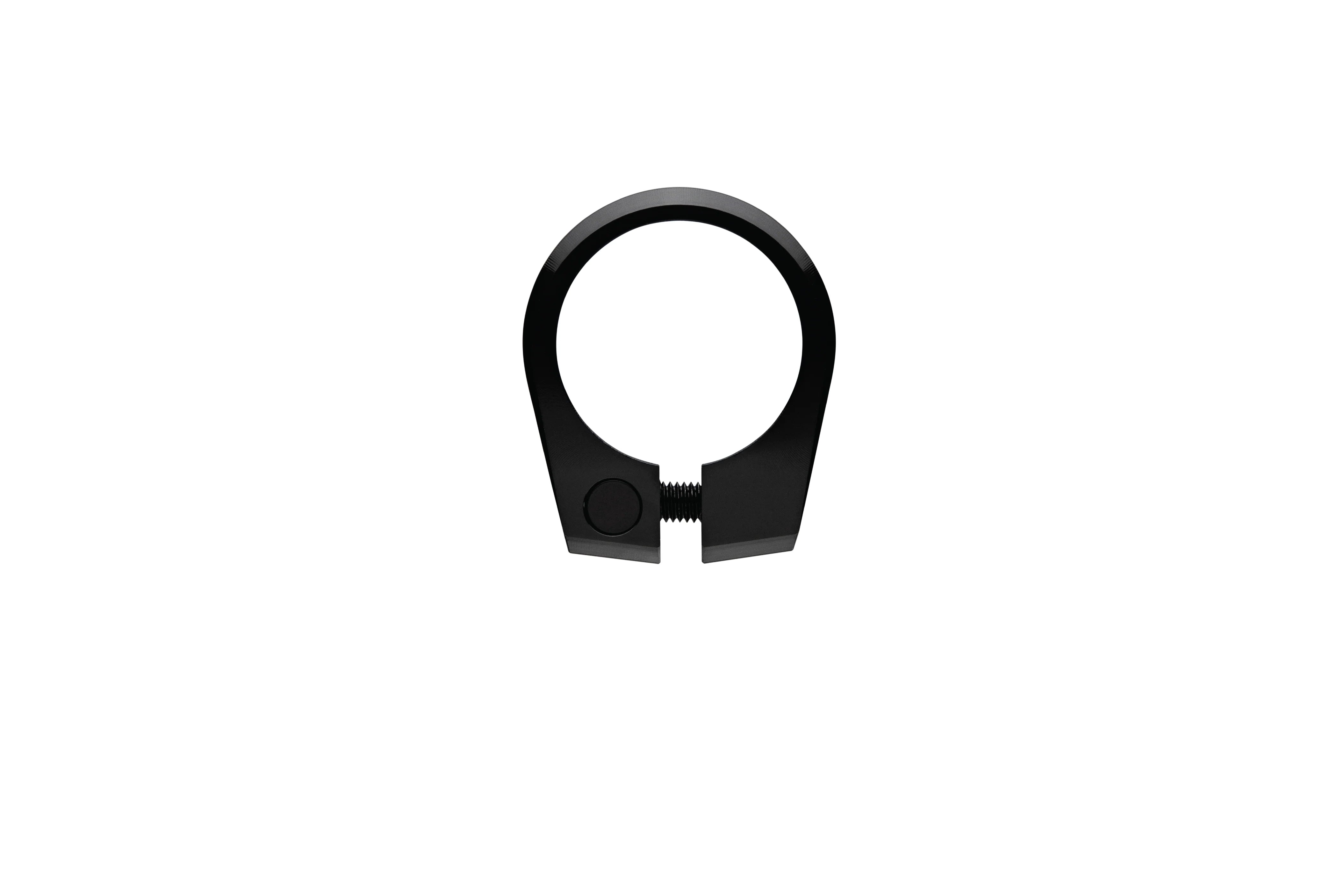 Top view of title seatpost clamp