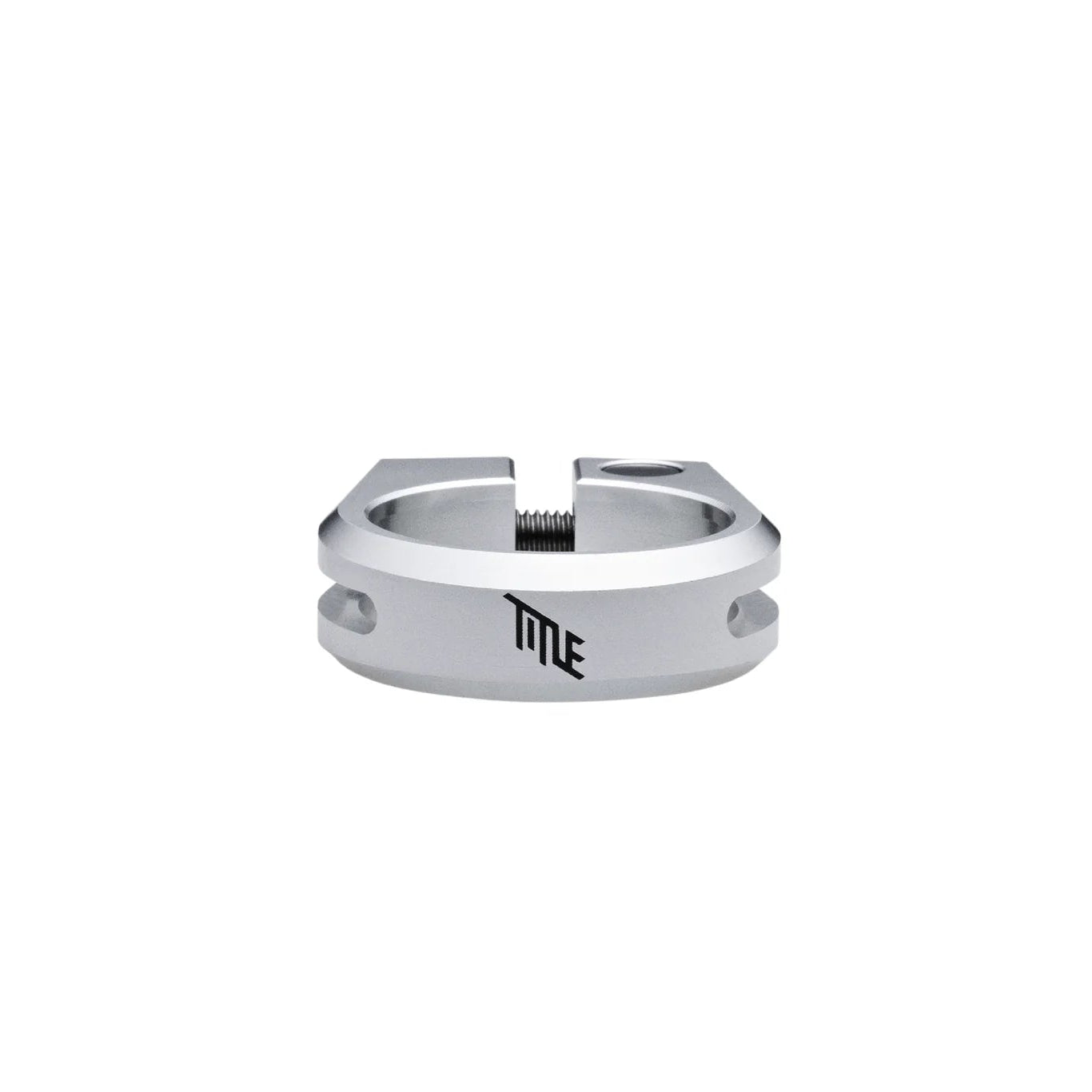 Title seat post clamp silver