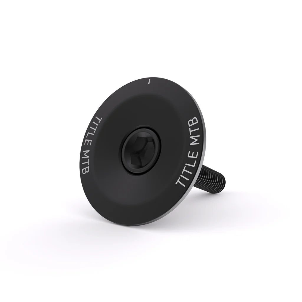 Title Top Cap and Bolt Black