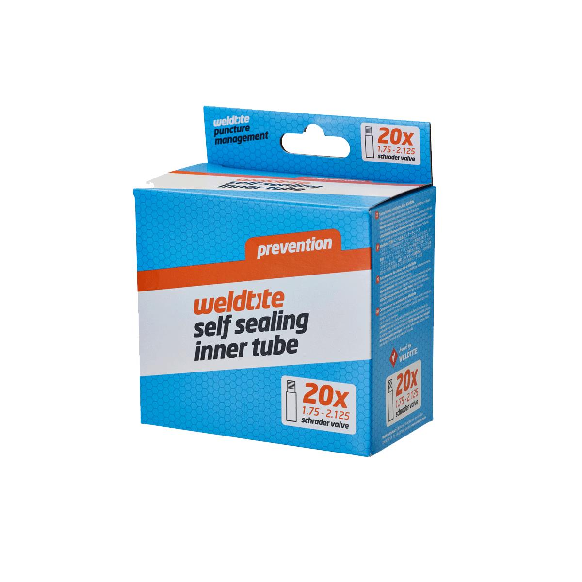 Weldtite 20" Self Sealing Innertube (Schrader)