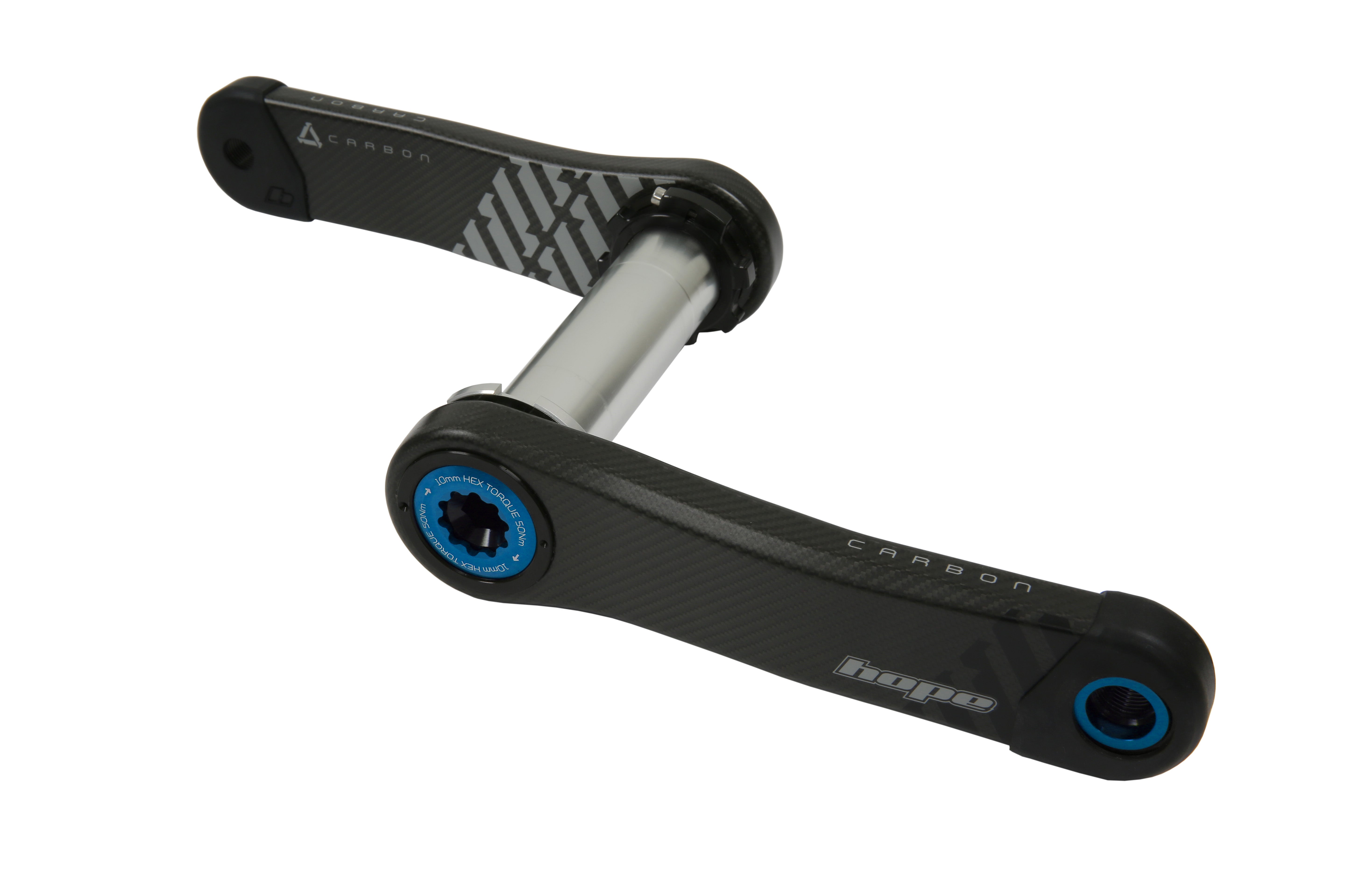 Hope Carbon Crankset 68/73mm Blue