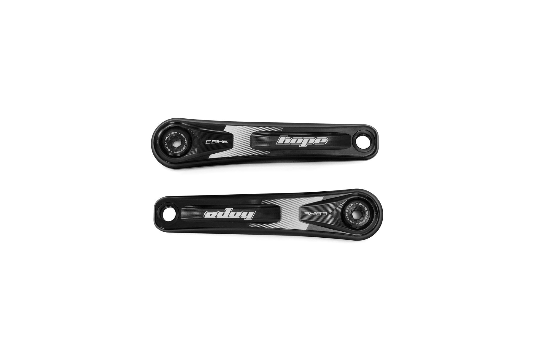 Hope E-Bike Crankset - Specialized Offset Black
