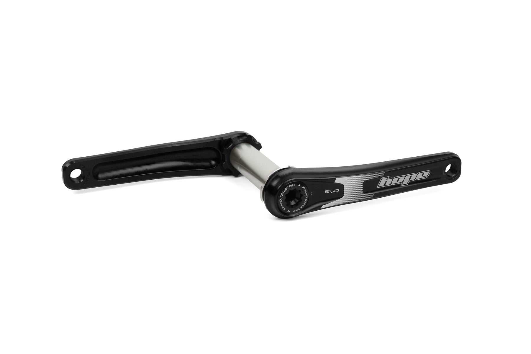 Hope EVO Crankset No Spider - 73mm Wide black