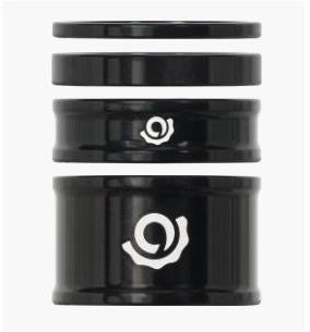 Industry nine irix headset spacer kit black