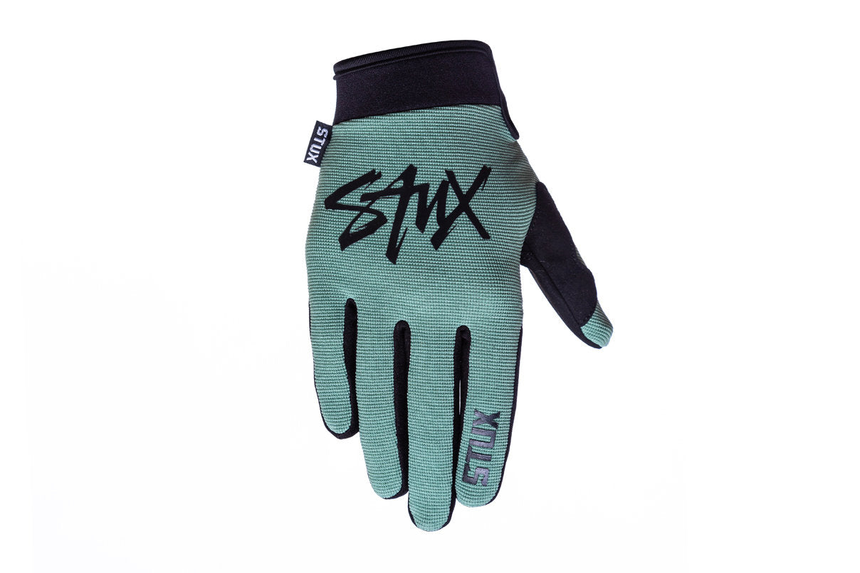 Scribble Green Stux Gloves