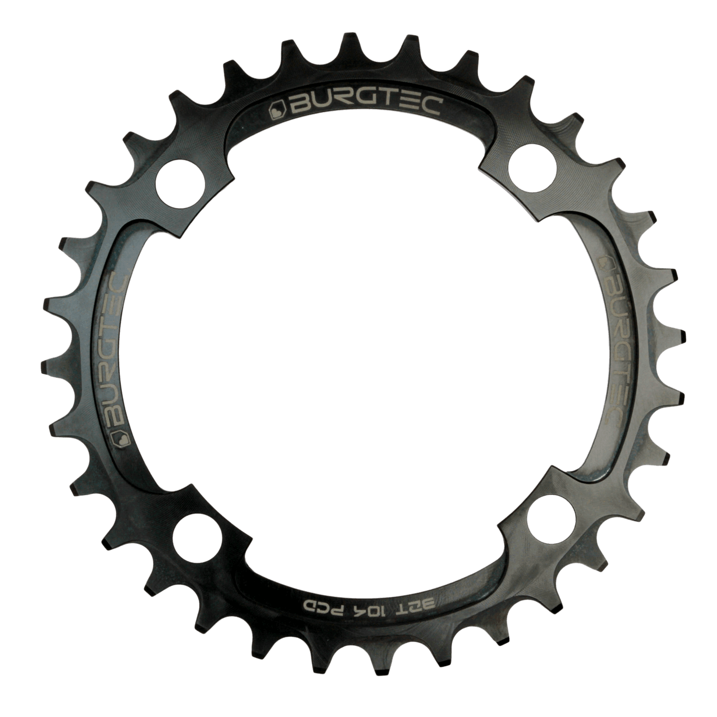 Burgtec 104 BCD thick thin chainring