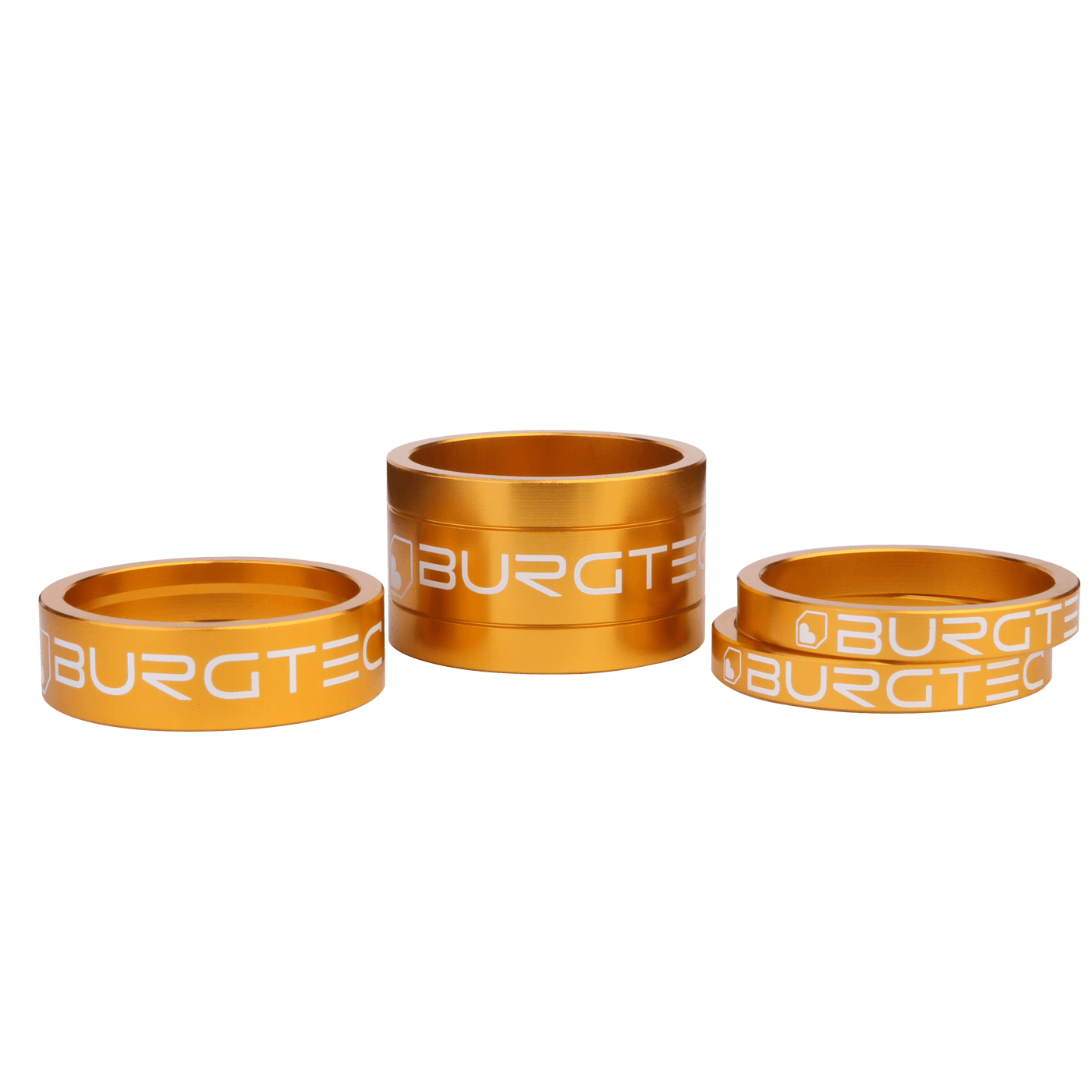 Bullion gold burgtec stem spacers