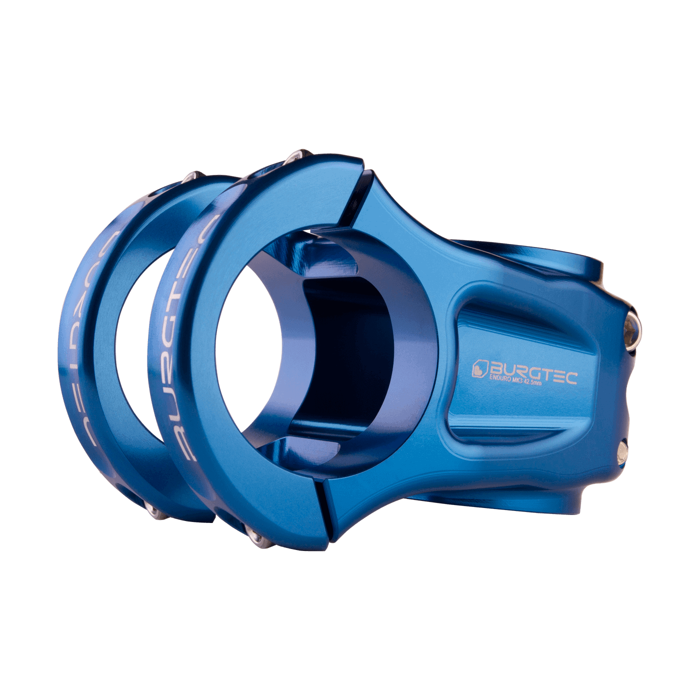 Burgtec mk3 stem in blue