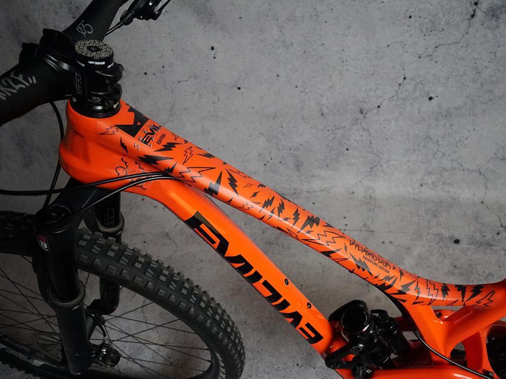 DyedBro Sergio Layos frame protection kit for mountain bikes