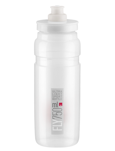 Fly elite 750 ml water bottle clear in colour