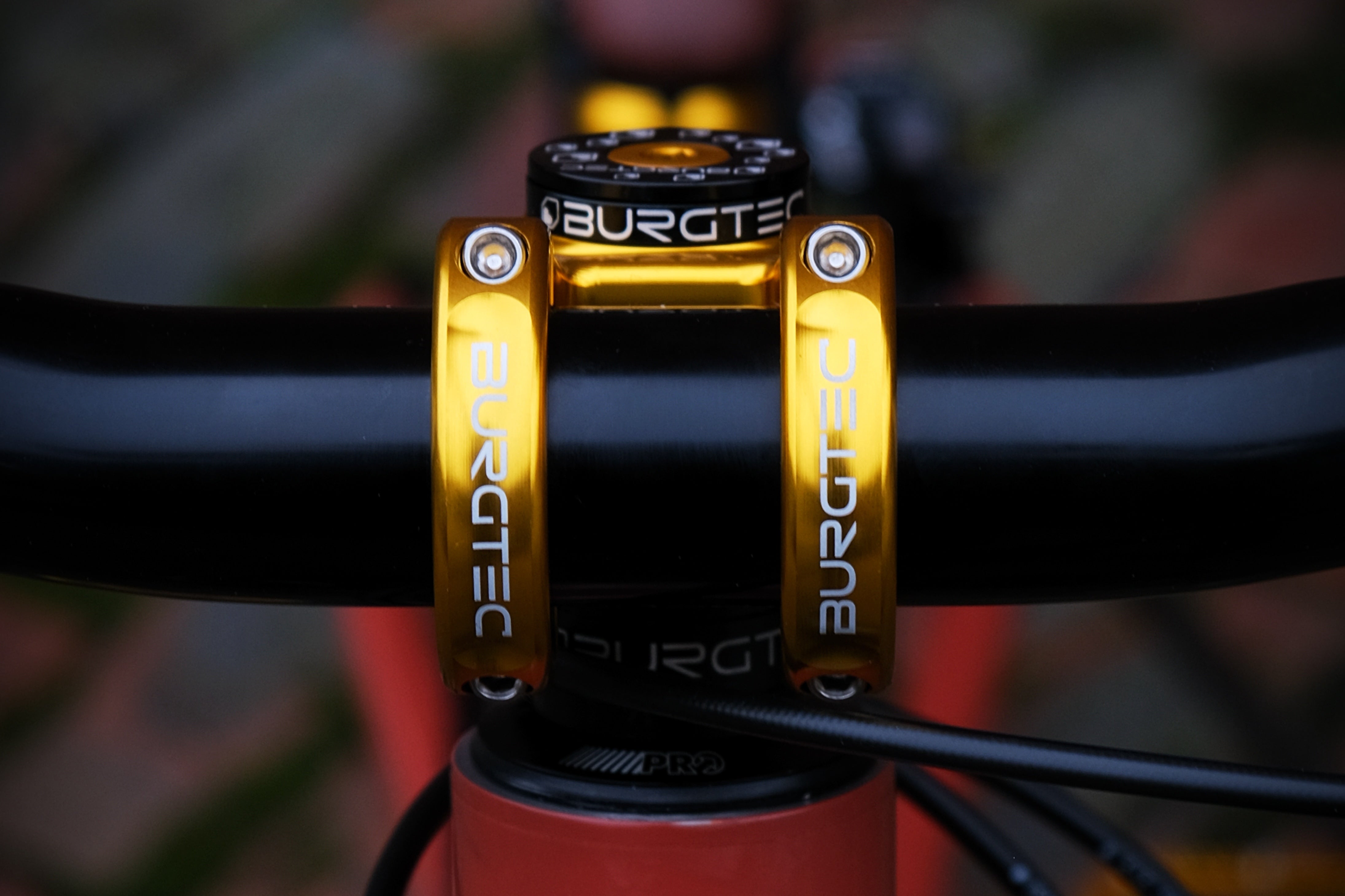 Burgtec enduro stem bullion gold