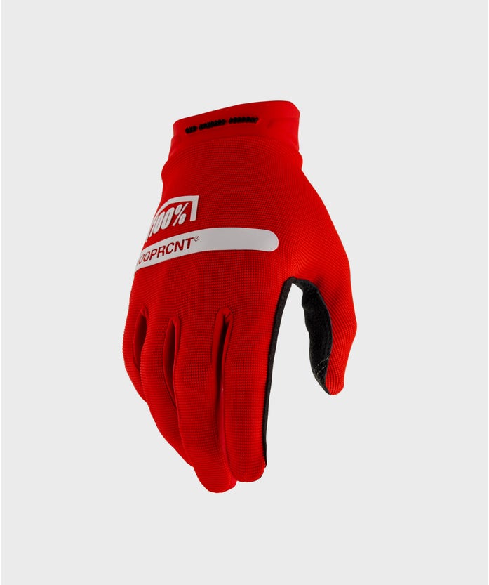 100% RIDECAMP Gloves Red