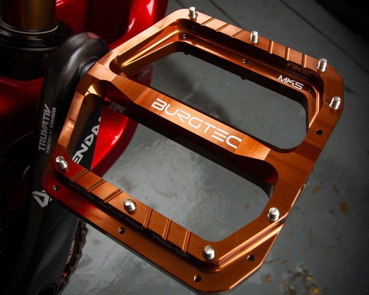 Burgtec Kash Bronze Pedals