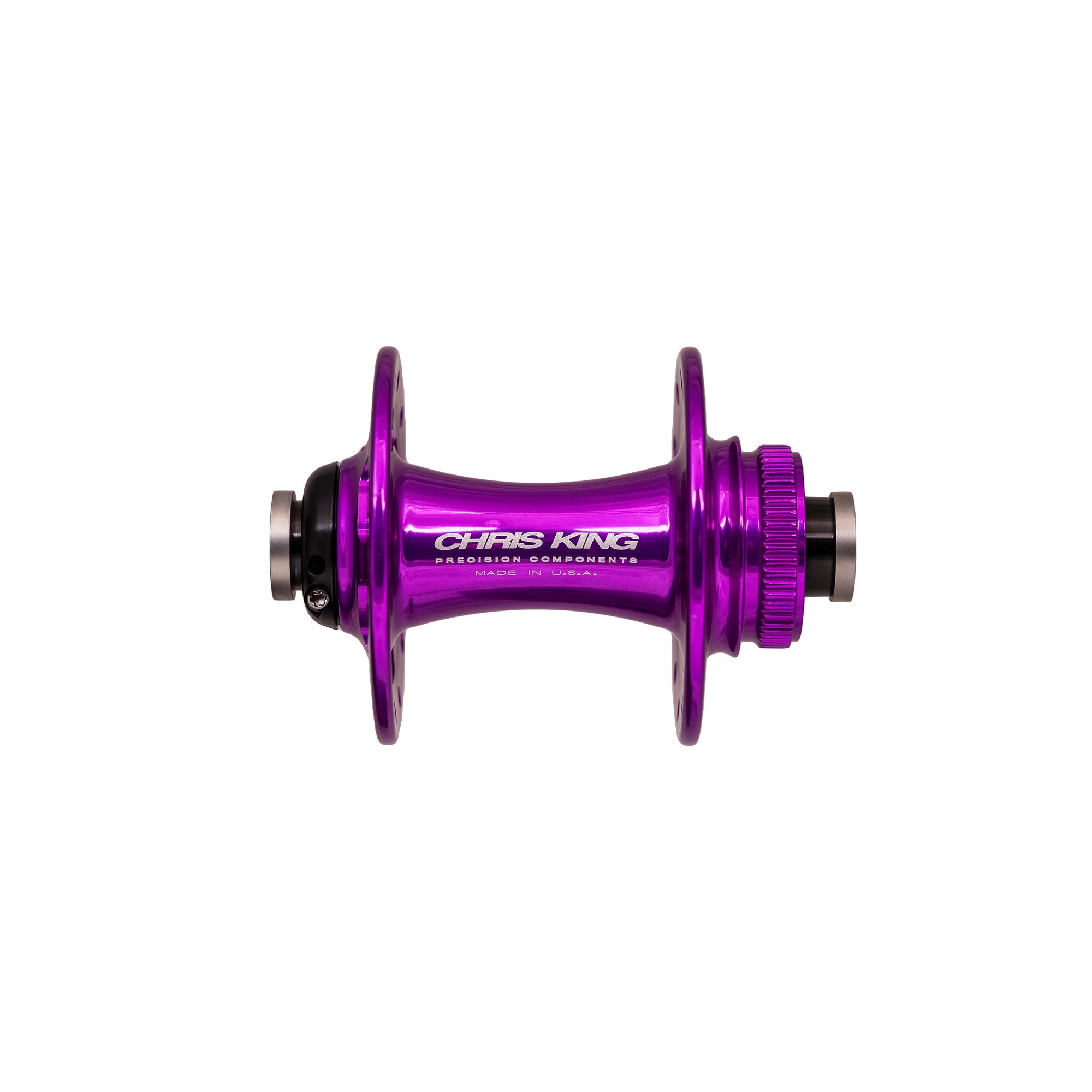 Chris king r4d front hub in violet