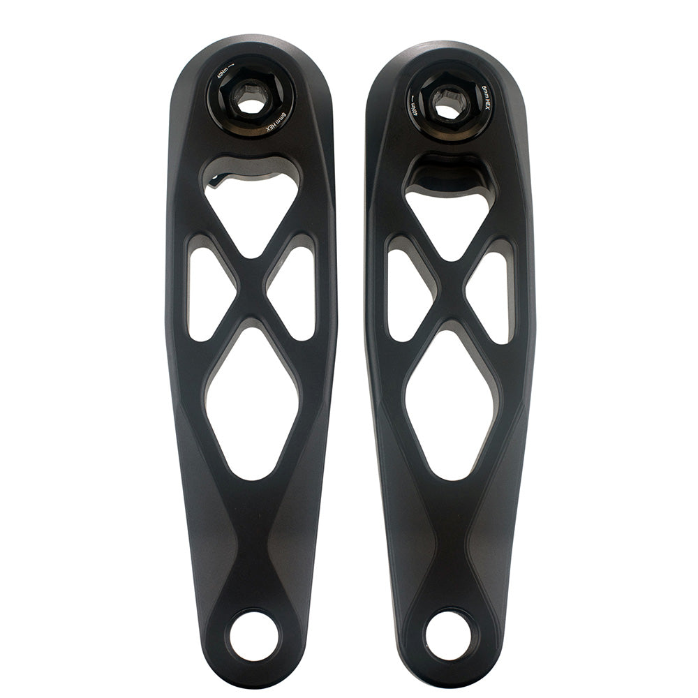 5DEV R-SPEC Trail Enduro Crank Arms Black Front