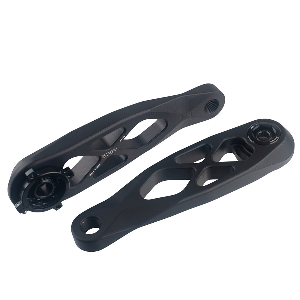 5DEV R-SPEC Trail Enduro Crank Arms Black