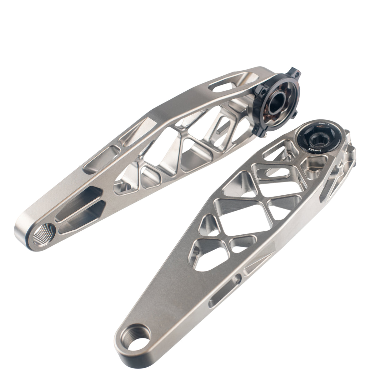 5DEV Titanium MTB Crank Arm Pair