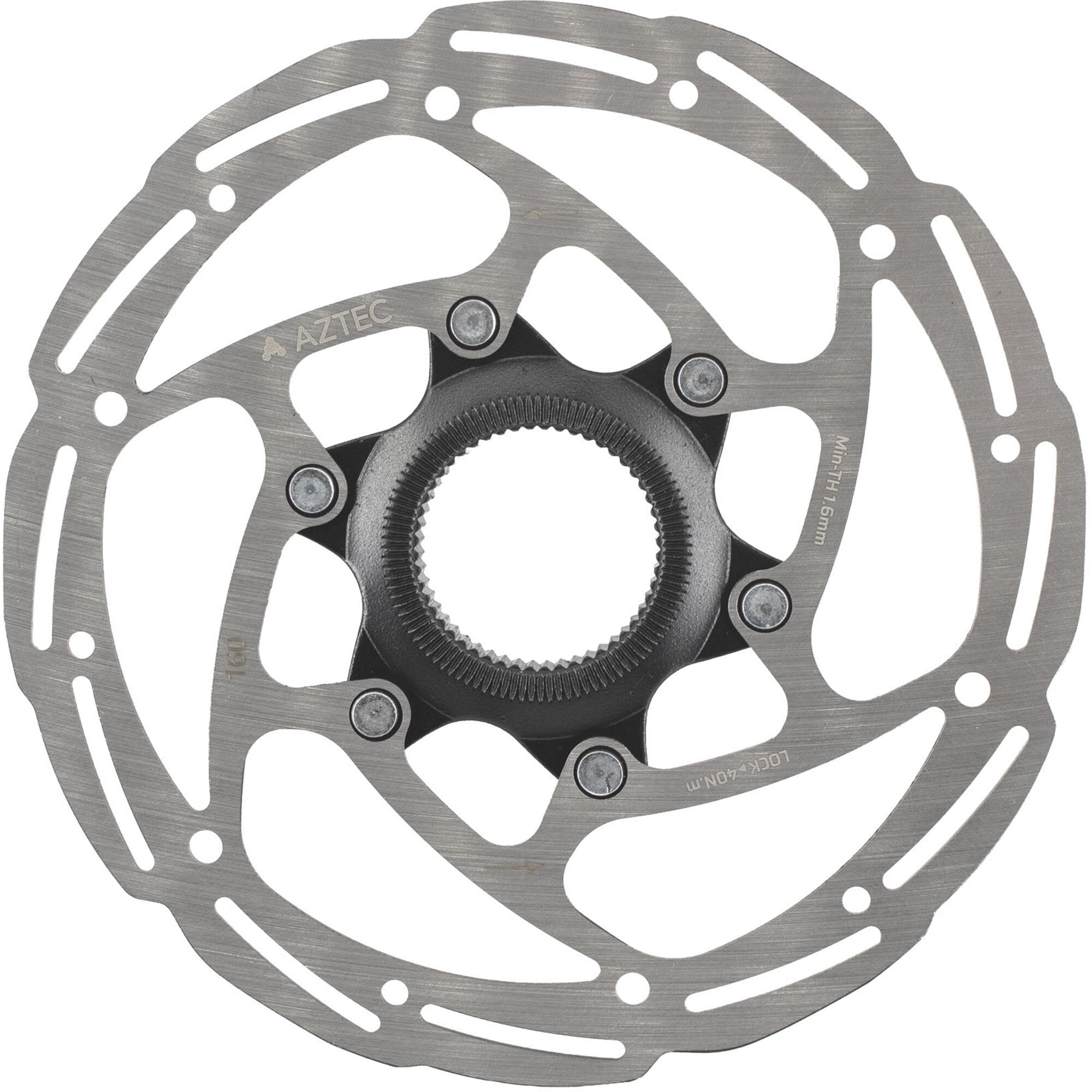 Aztec Core Stainless Steel Centre-Lock Disc Rotor 180 mm