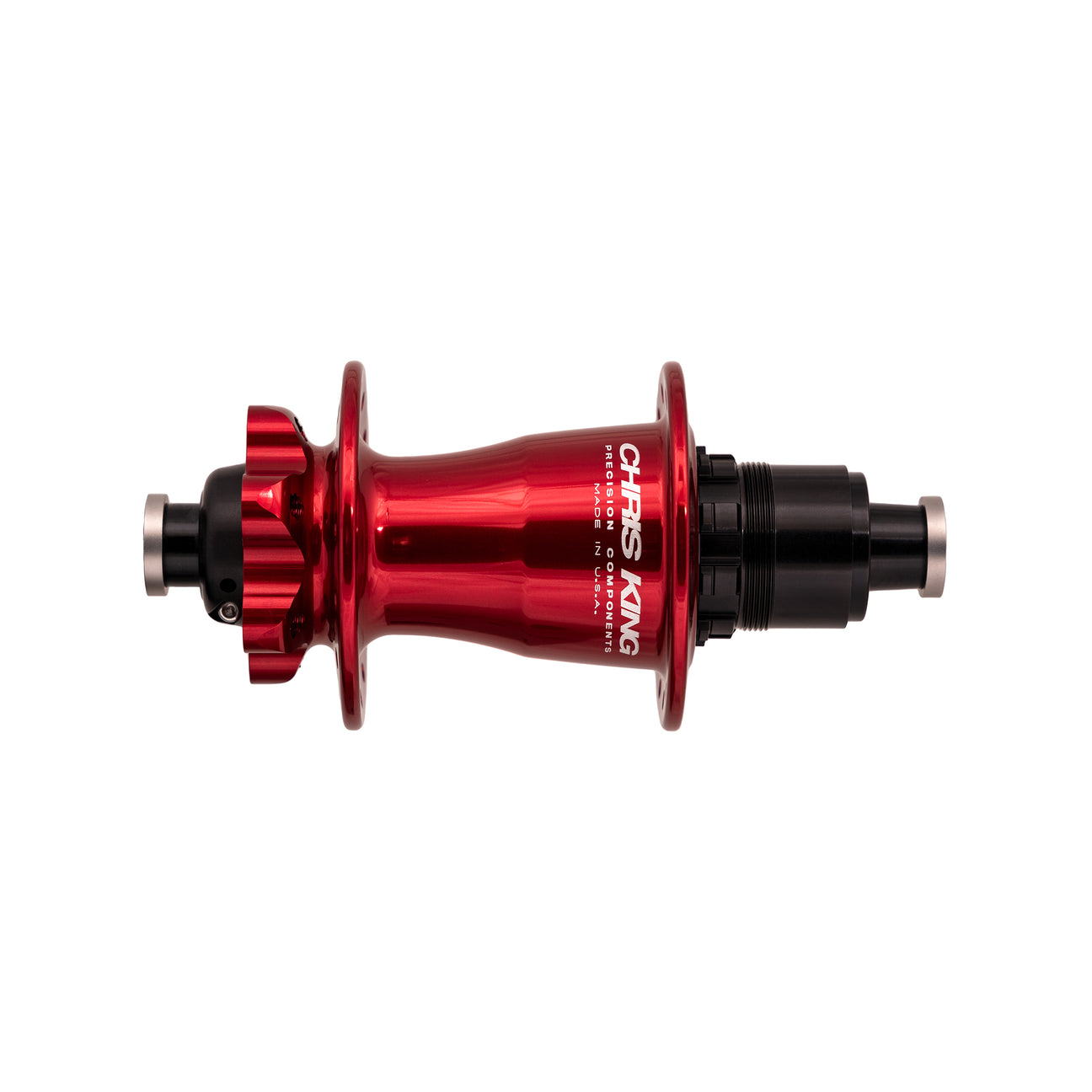 Chris King boost 6 bolt rear in red