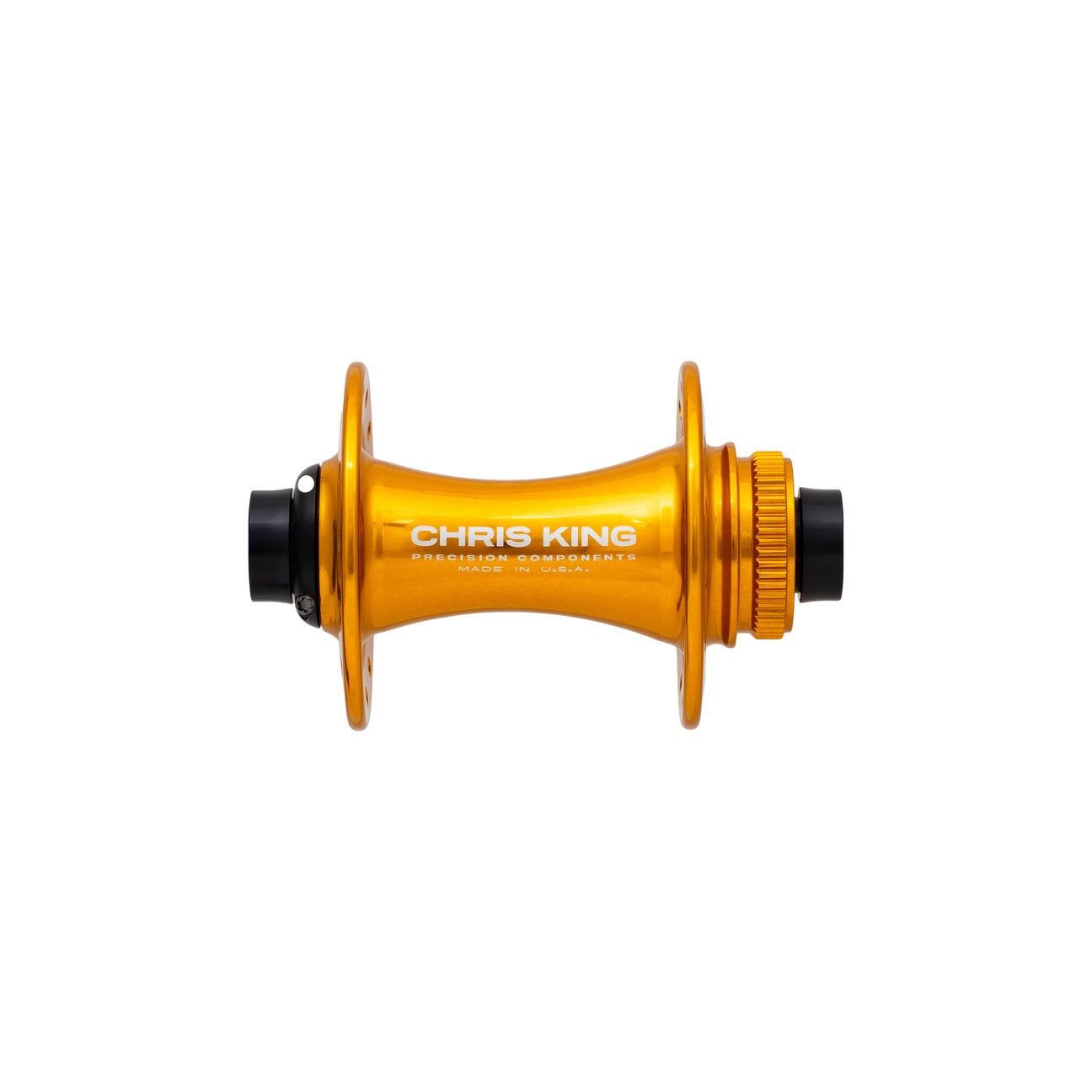 Chris King boost front hub in gold