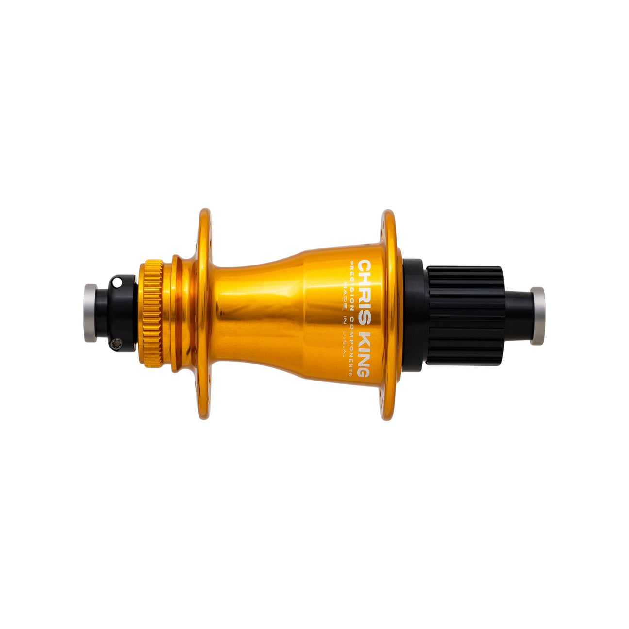 Chris king boost CL rear hub in gold