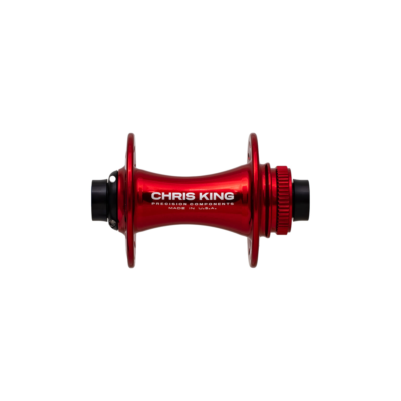Chris King boost front hub in red