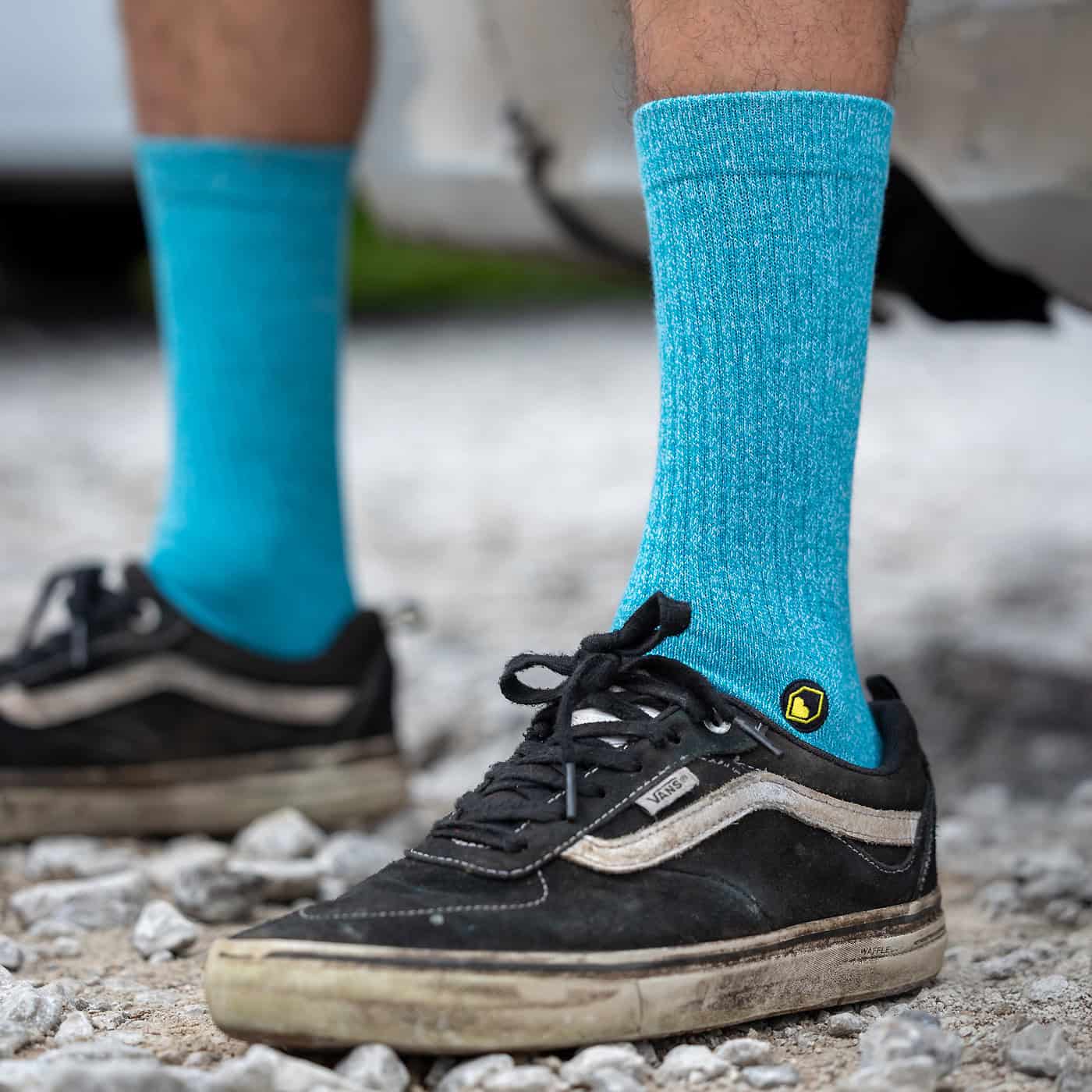 Burgtec Everyday Crew Socks Teal