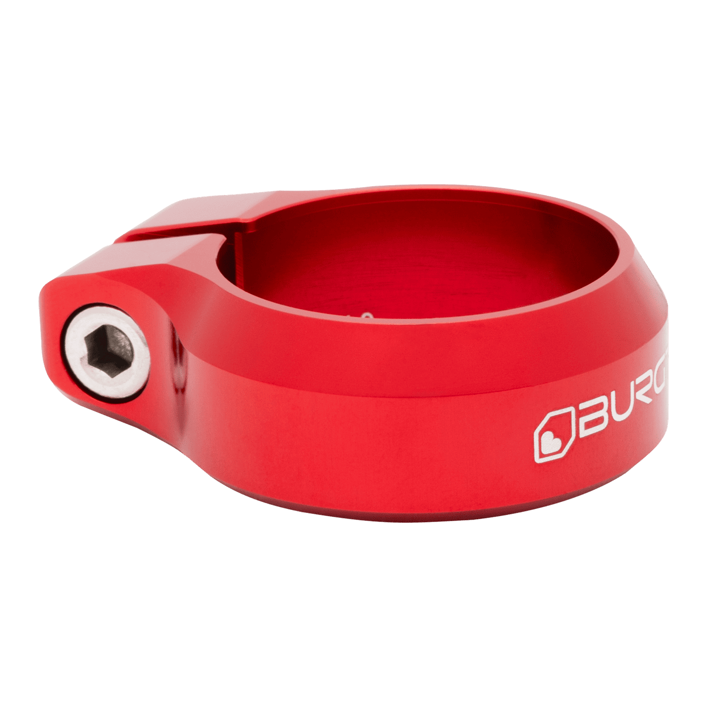 Burgtec Seat Clamp Red