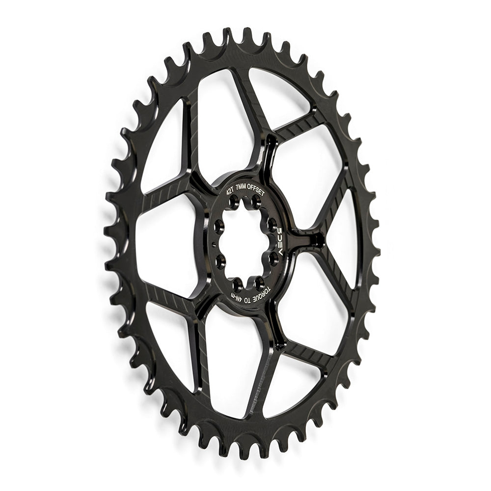 5DEV Road Gravel Classic Chainring black